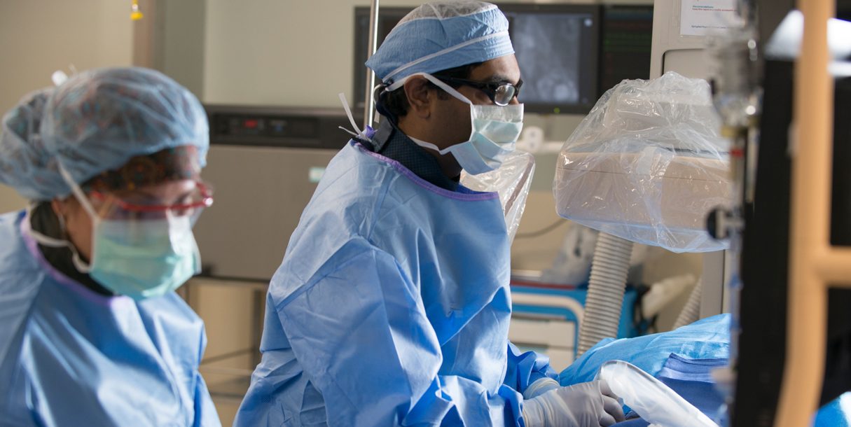 Dr. Rizvi performs emergency surgery on Richard who experienced a widowmaker heart attack