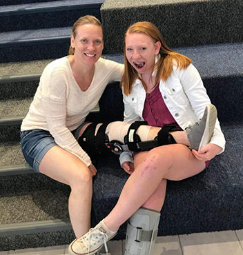 ACL Injuries in Women: Kristie and Lauren's Story | Mercy ...