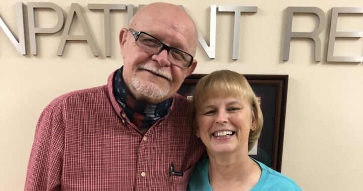 Roberta Pass with her husband, Jim.