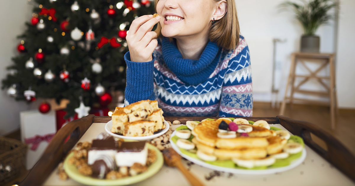 avoid overeating holiday season