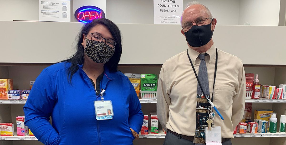 al Pharmacy Week, a time to recognize some of our team members in this line of health care. Meet Greg Kimmel, a pharmacist, and Jordan Briones, a certified pharmacy technician