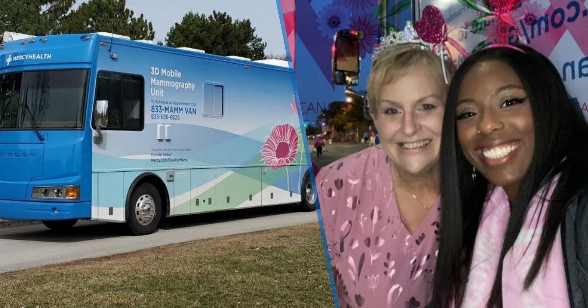 mobile mammography unit toledo, mercy health toledo