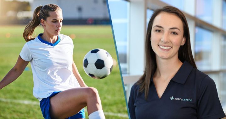 female athlete health, mercy health cincinnati